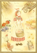 蓮田千尋の原画「lucy's farm」